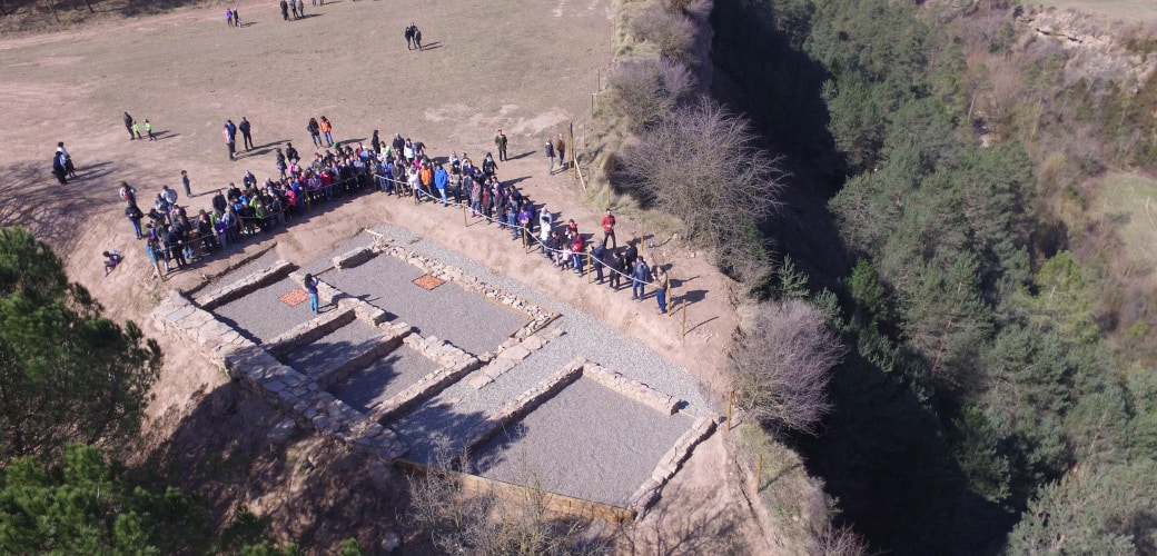 inauguració del parc arqueològic